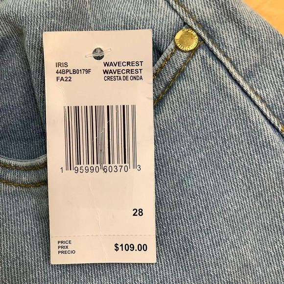 BUFFALO DAVID BITTON Iris High Rise Wide Leg Jeans Size 28 - Picture 13 of 15